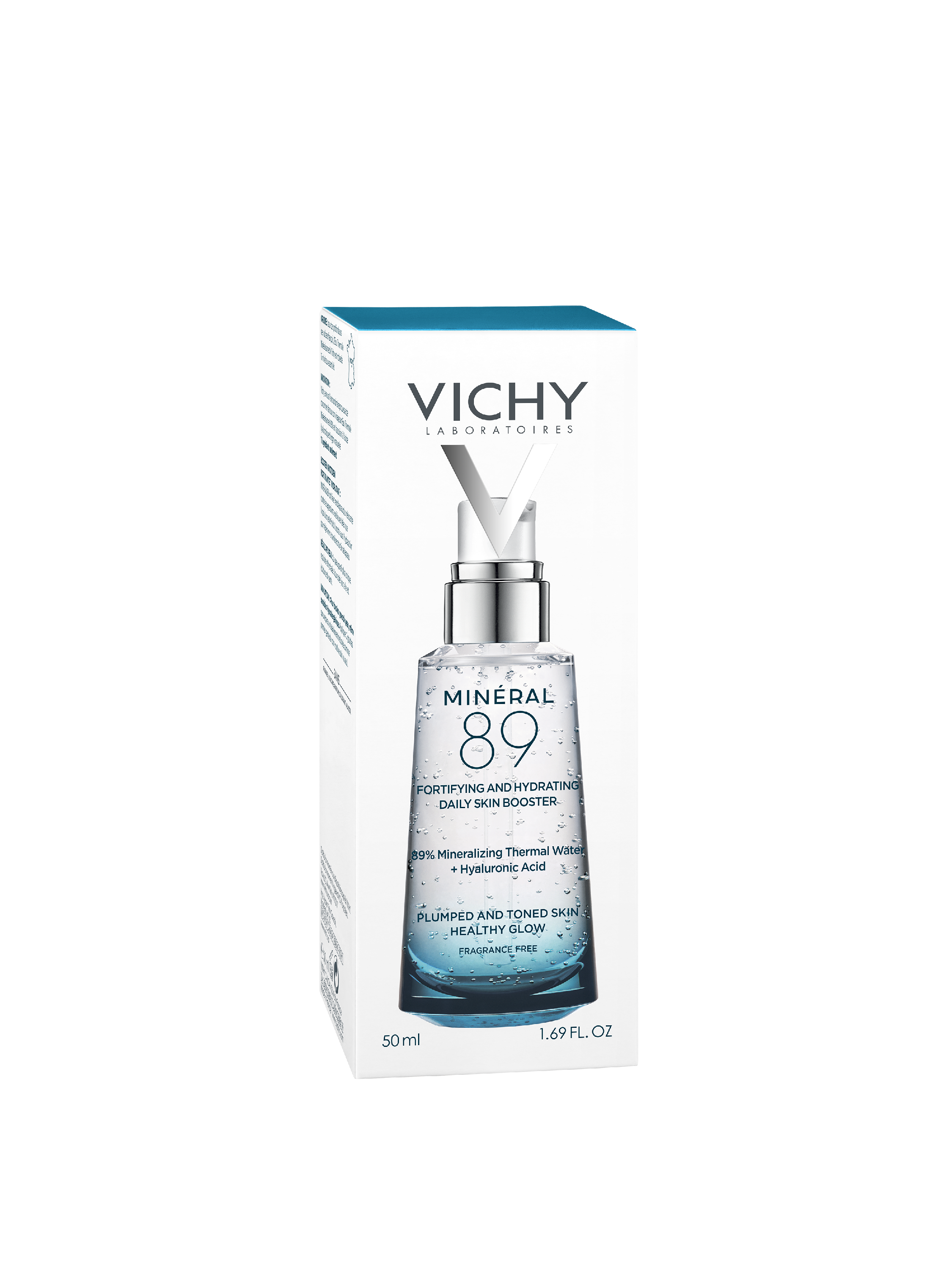 Vichy Minéral 89 - Booster Quotidiano Con Acido Ialuronico Fortificante E Rimpolpante 50 ml