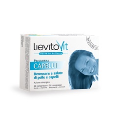 Lievitovit Programma Capelli  Integratore Benessere Capelli Pelle Unghie 60 Compresse Lievitovit Programma Capelli  Integratore Benessere Capelli Pelle Unghie 60 Compresse