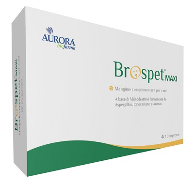 Brospet Maxi Integratore Drenante Cane 40 Compresse