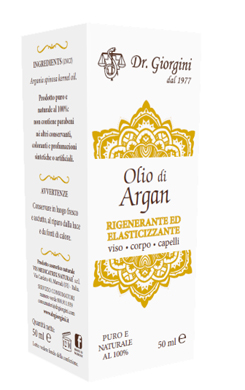 Dr. Giorgini Olio Di Argan Viso Corpo e Capelli 50 ml