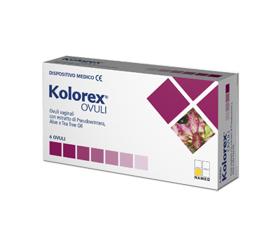 Named Kolorex Ovuli Vaginali 6 Pezzi