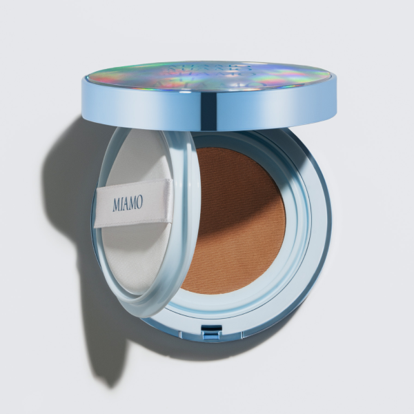 MIAMO Second Skin Mesh Cushion Foundation con Protezione SPF 50 - Shade Bronze- MIAMO Second Skin Mesh Cushion Foundation con Protezione SPF 50 - Shade Bronze-