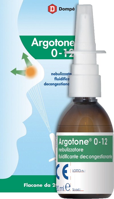 Argotone 0-12 - Spray nasale decongestionante - 20 ml Argotone 0-12 - Spray nasale decongestionante - 20 ml