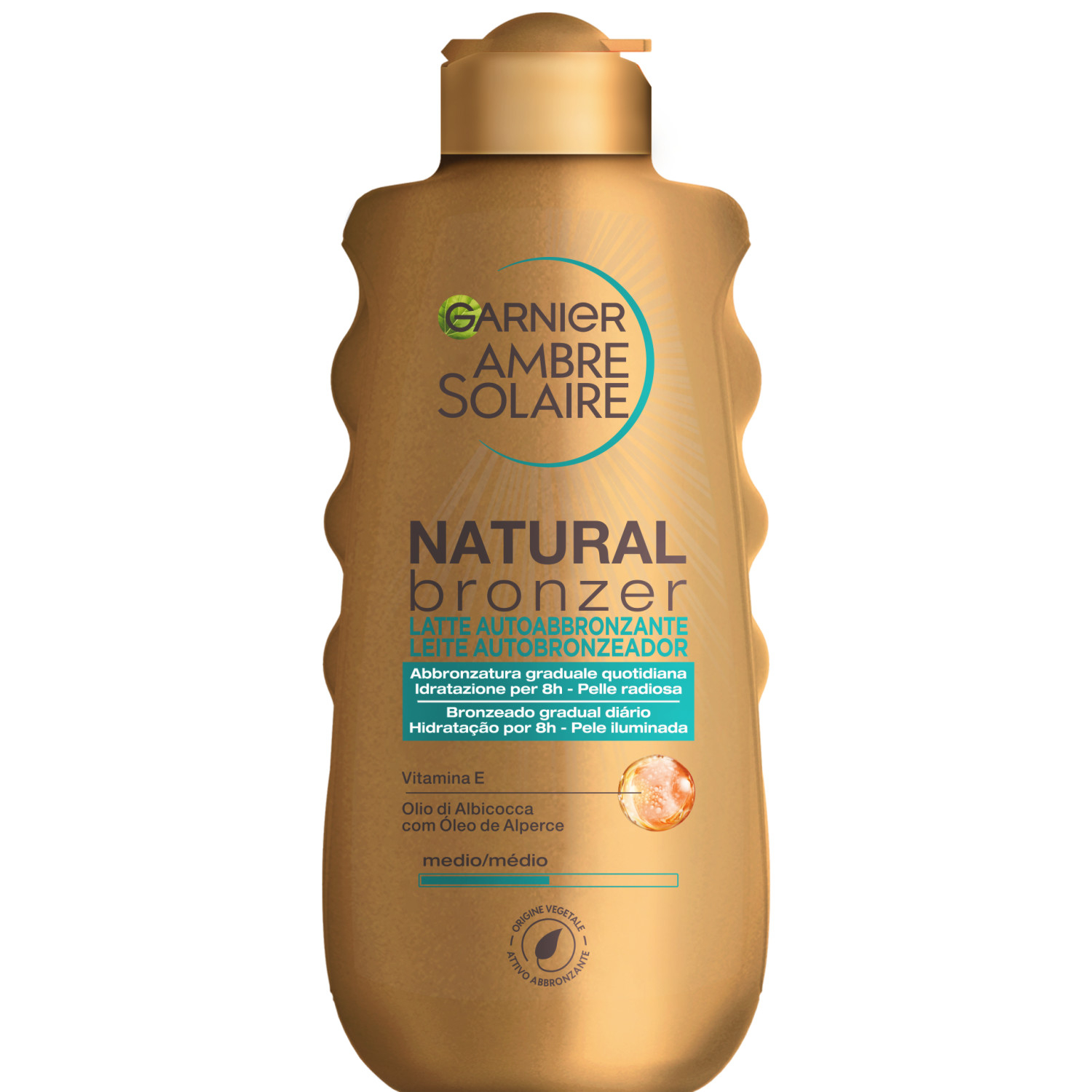 GARNIER AMBRE SOLAIR NATURAL BRONZER LATTE AUTOABBRONZANTE 200 ML GARNIER AMBRE SOLAIR NATURAL BRONZER LATTE AUTOABBRONZANTE 200 ML
