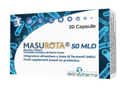 Masurota 50 MLD Integratore per il benessere intestinale 20 Capsule