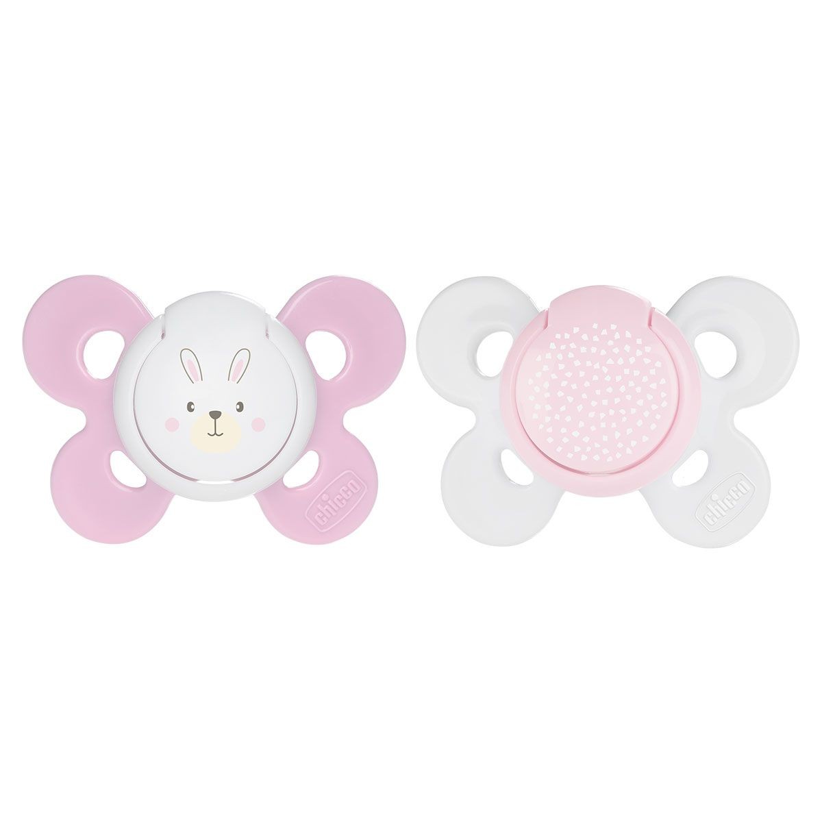 Chicco Physio Comfort Succhietti Silicone 6-16m Rosa 2 Pezzi