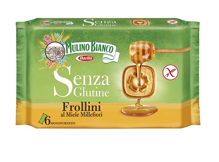 Mulino Bianco Senza Glutine Frollini Miele Millefiori 250 g