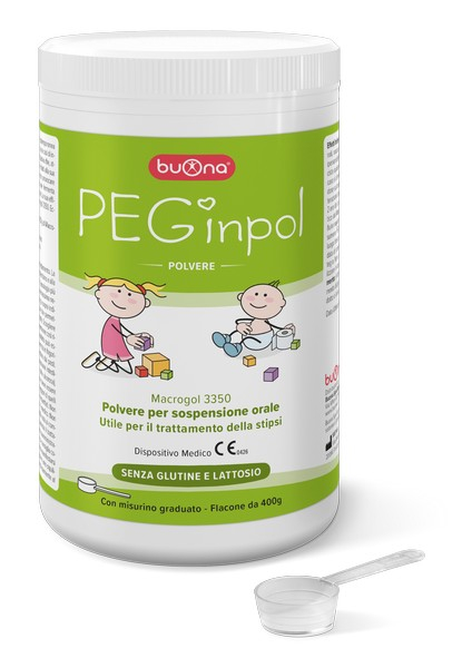 PEGinpol Macrogol Trattamento Stipsi nei Neonati e Bambini 400 g