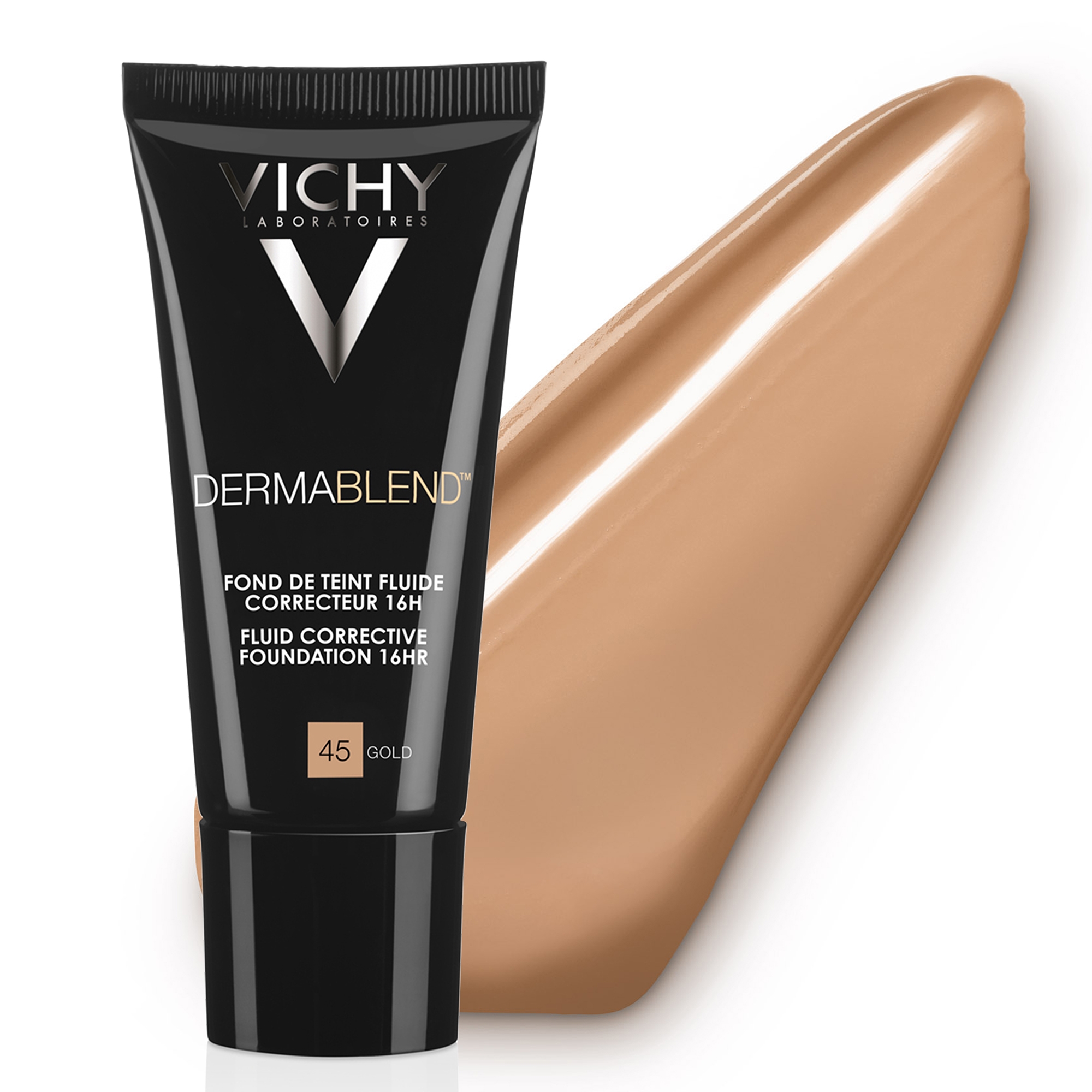 Vichy Dermablend Fondotinta Correttore Fluido 16h tonalità 45 30 ml Vichy Dermablend Fondotinta Correttore Fluido 16h tonalità 45 30 ml