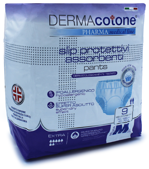 DERMACOTONE Pants Ass.M 9pz DERMACOTONE Pants Ass.M 9pz