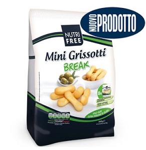 Nutri Free Mini Grissotti Break Senza Glutine 240 g Nutri Free Mini Grissotti Break Senza Glutine 240 g