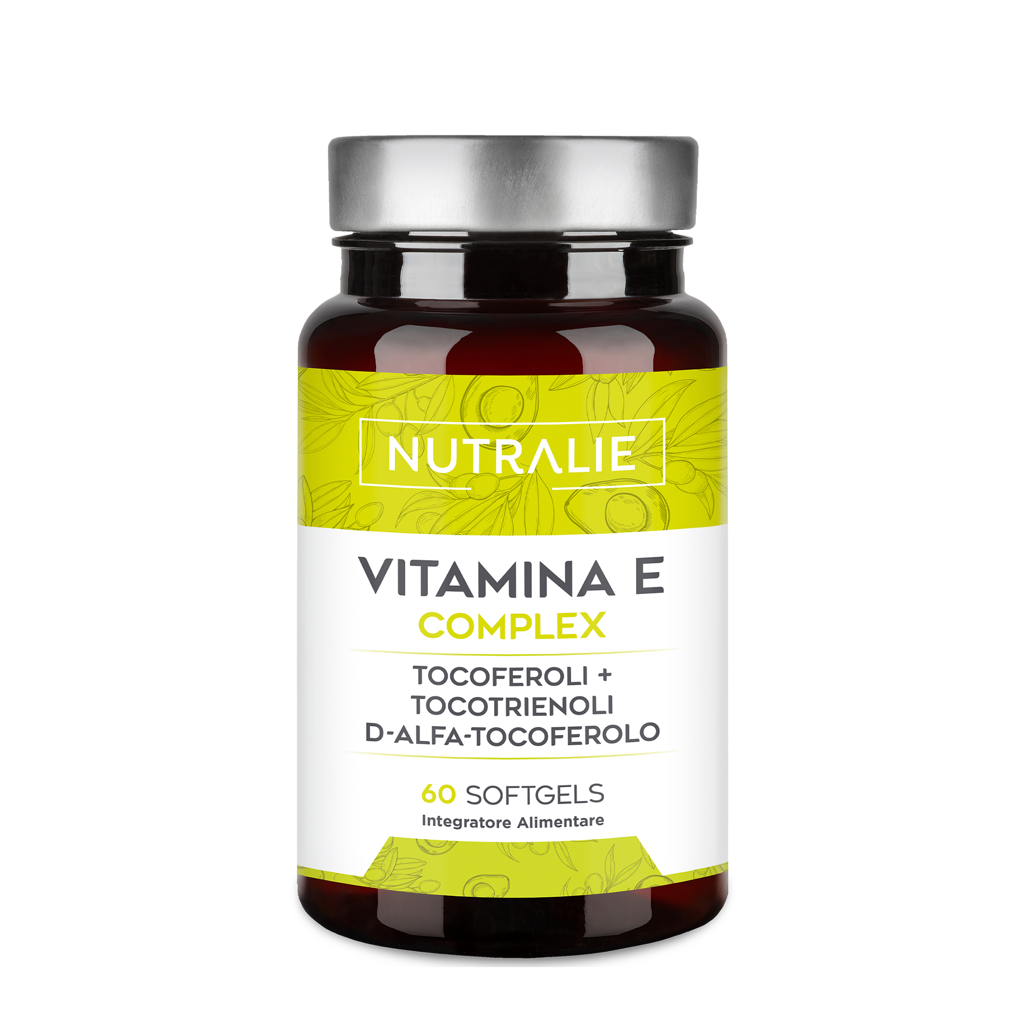 Nutralie Vitamina E Complex 60 Capsule - Integratore Antiossidante