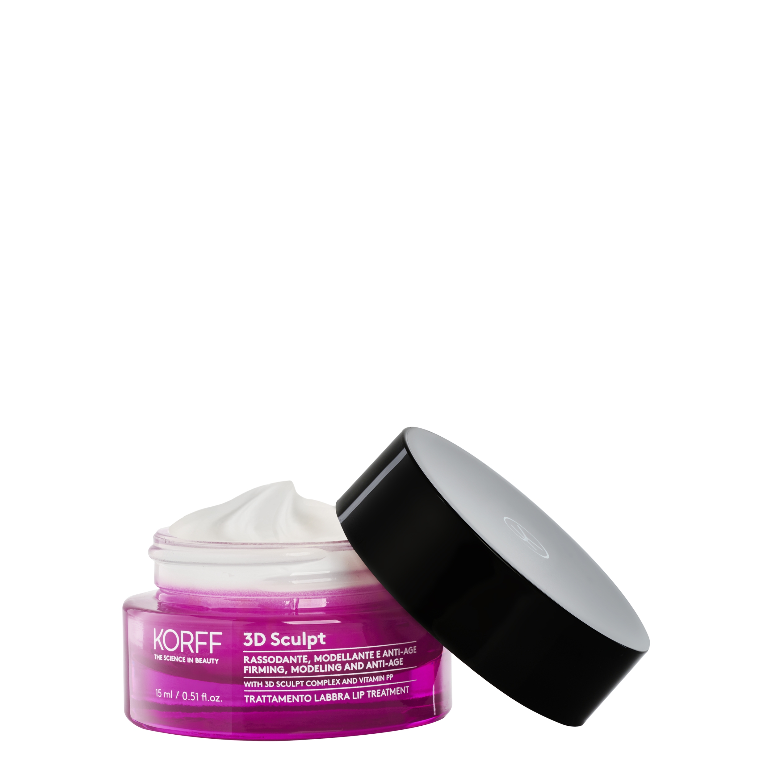 Korff 3D Sculpt Crema Labbra 15mL Korff 3D Sculpt Crema Labbra 15mL