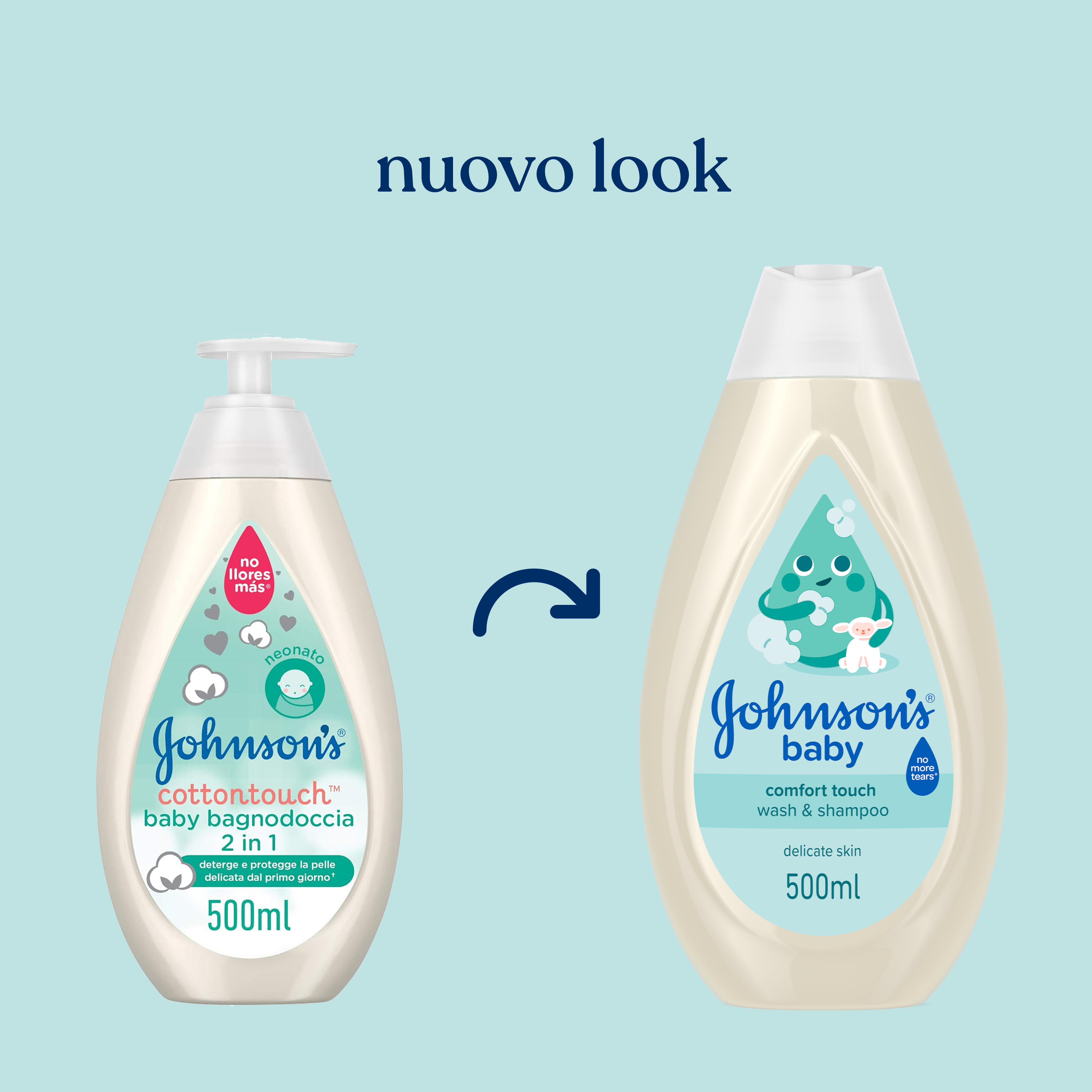 JOHNSONS BABY COTTONTOUCH WASH
