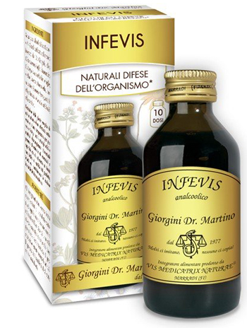 Dr. Giorgini Infevis Liquido Analcoolico Integratore Sistema Immunitario 100 ml Dr. Giorgini Infevis Liquido Analcoolico Integratore Sistema Immunitario 100 ml