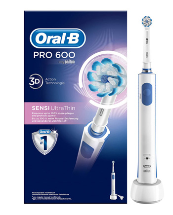 Oral-B Pro 600 Sensi Ultrathin Spazzolino Elettrico Ricaricabile Oral-B Pro 600 Sensi Ultrathin Spazzolino Elettrico Ricaricabile