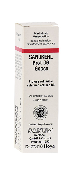 Imo Sanum Sanukehl Prot D6 Gocce Omeopatiche 10 ml