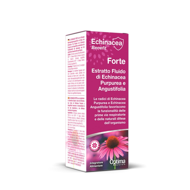 Optima Echinacea Estratto Fluido Forte Integratore Benessere Respiratorio 50 ml Optima Echinacea Estratto Fluido Forte Integratore Benessere Respiratorio 50 ml