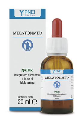 Natur Melatonmed 1mg Gocce Integratore Alimentare Melatonina 100ml