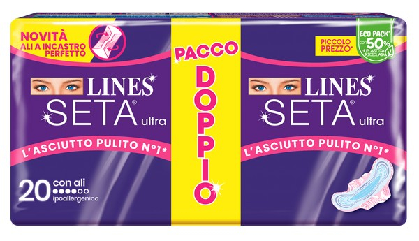 LINES SETA ULTRA ALI -  20 ASSORBENTI