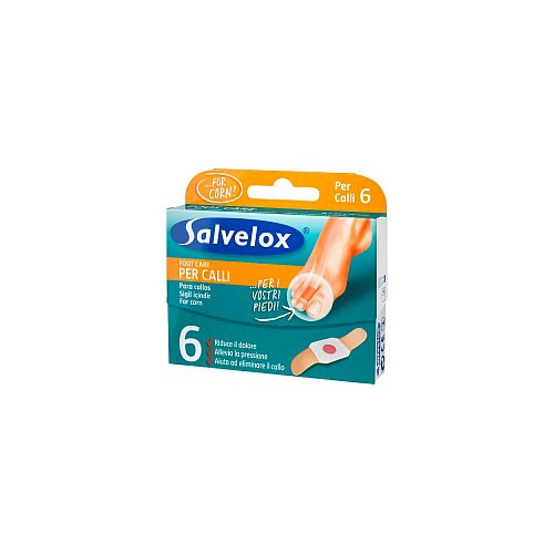 Salvelox Foot Care Cerotti per Calli e Duroni 6 Pezzi