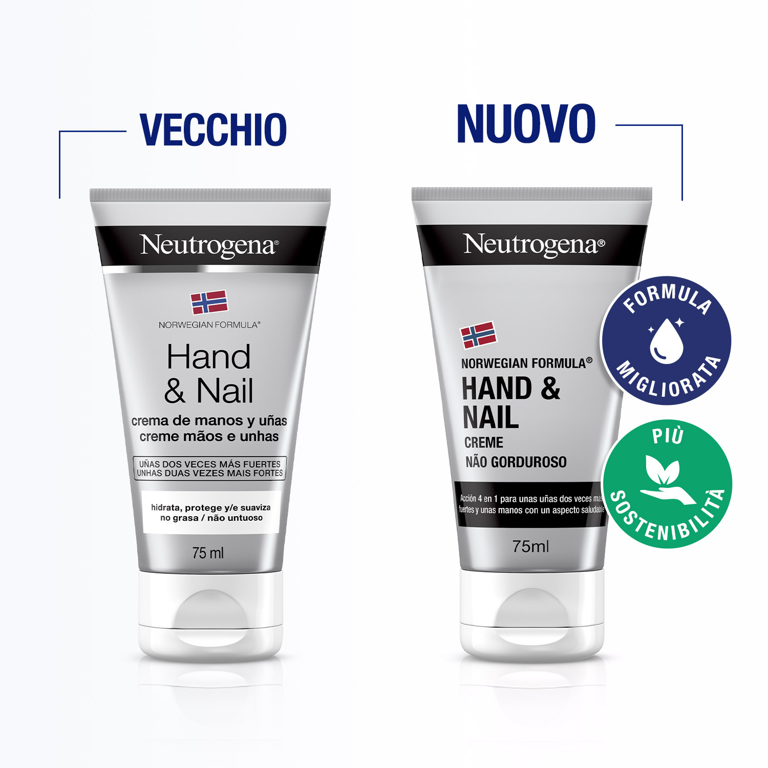 Neutrogena Crema Mani e Unghie Idratante Rafforzante 75 ml Neutrogena Crema Mani e Unghie Idratante Rafforzante 75 ml