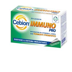 Cebion Immuno Pro Integratore Difese Immunitarie 10 Flaconcini 10 ml Cebion Immuno Pro Integratore Difese Immunitarie 10 Flaconcini 10 ml