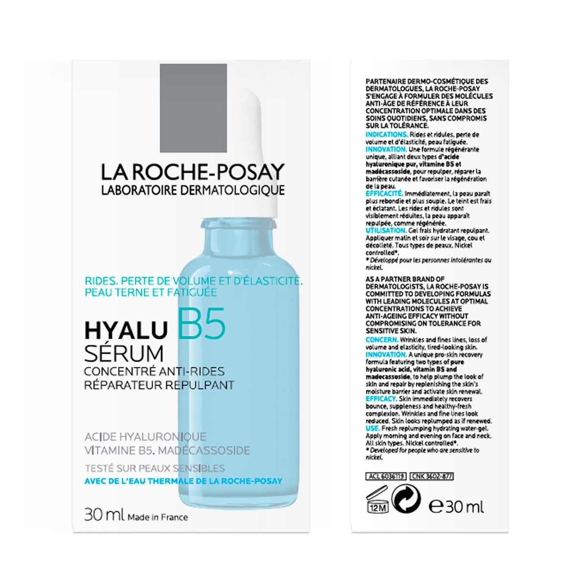 La Roche Posay Hyalu B5 Siero anti-rughe rimpolpante con acido ialuronico 30 ml La Roche Posay Hyalu B5 Siero anti-rughe rimpolpante con acido ialuronico 30 ml