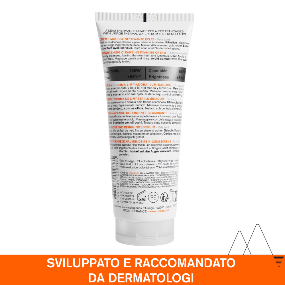 Uriage Dépiderm Mousse Detergente Illuminante 100 ml Uriage Dépiderm Mousse Detergente Illuminante 100 ml