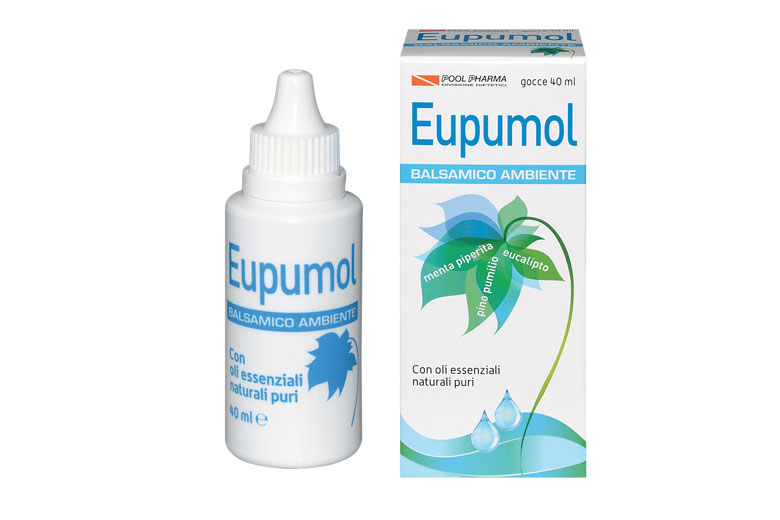 Eupumol Balsamico Ambiente con oli essenziali naturali 40ml