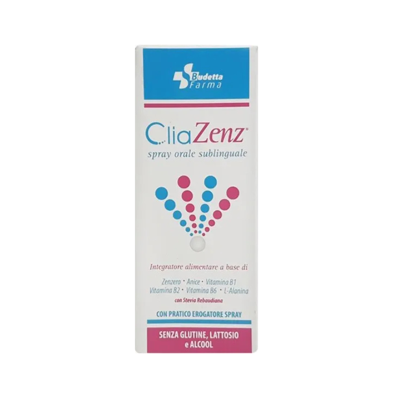 Cliazenz Spray Orale Sublinguale Integratore Benessere Gastrointestinale 30 ml