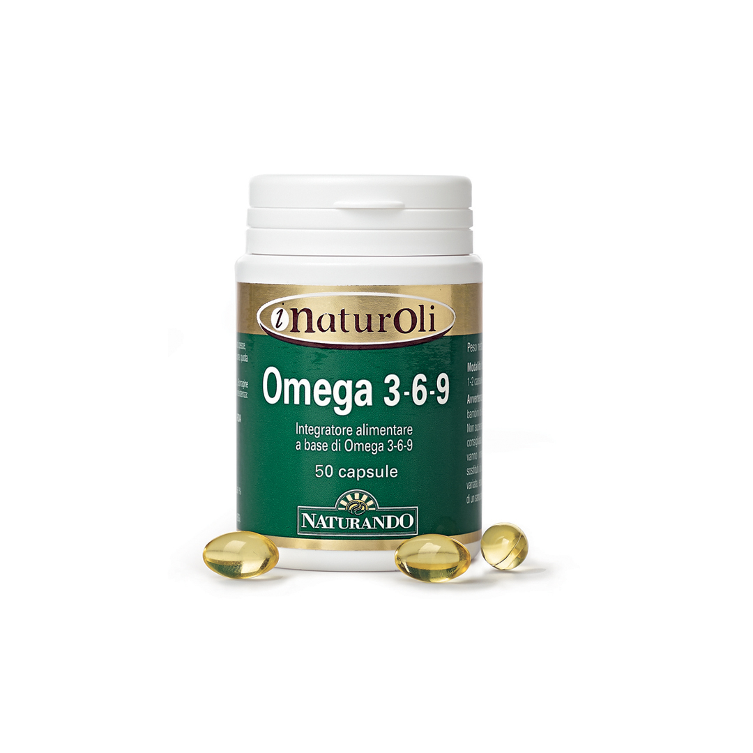Naturando Omega 3-6-9 Integratore 50 Compresse Naturando Omega 3-6-9 Integratore 50 Compresse