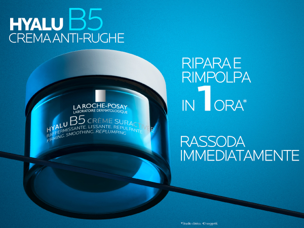 La Roche-Posay Hyalu B5 Crema Anti-Rughe, Formato ricarica 50ml