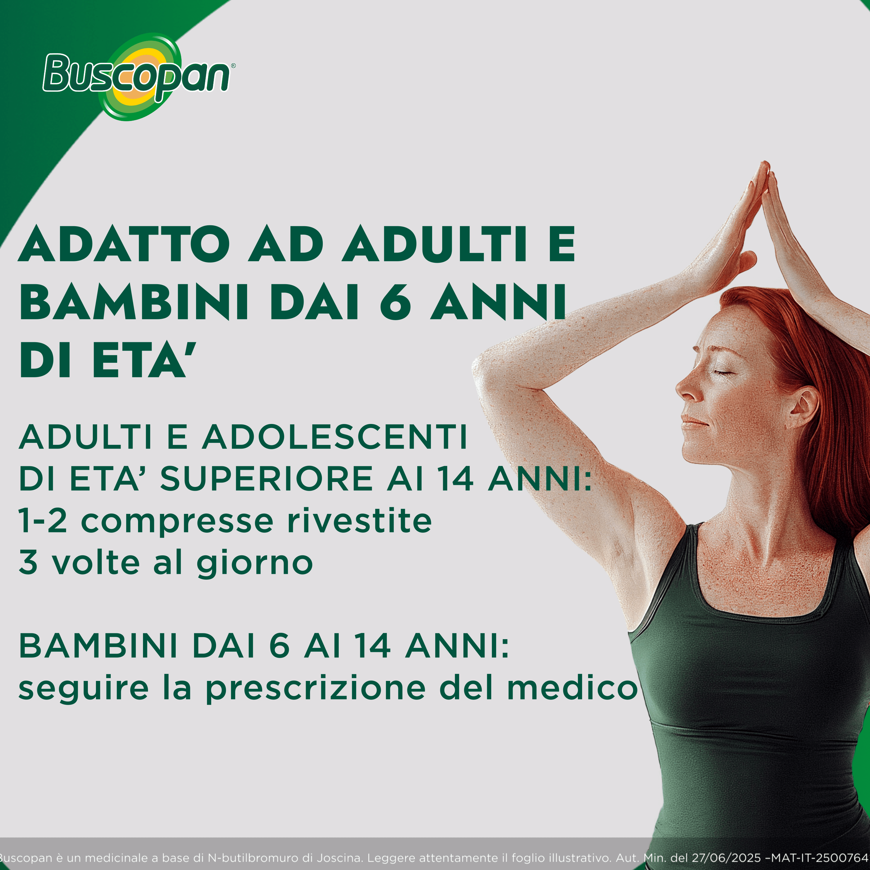 Buscopan Contro Mal di Pancia, Dolori e Crampi Addominali, 40 Compresse Rivestite