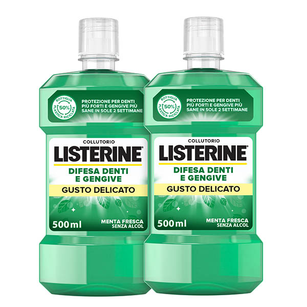 LISTERINE DENTI&GENGIVE 2X500ML LISTERINE DENTI&GENGIVE 2X500ML