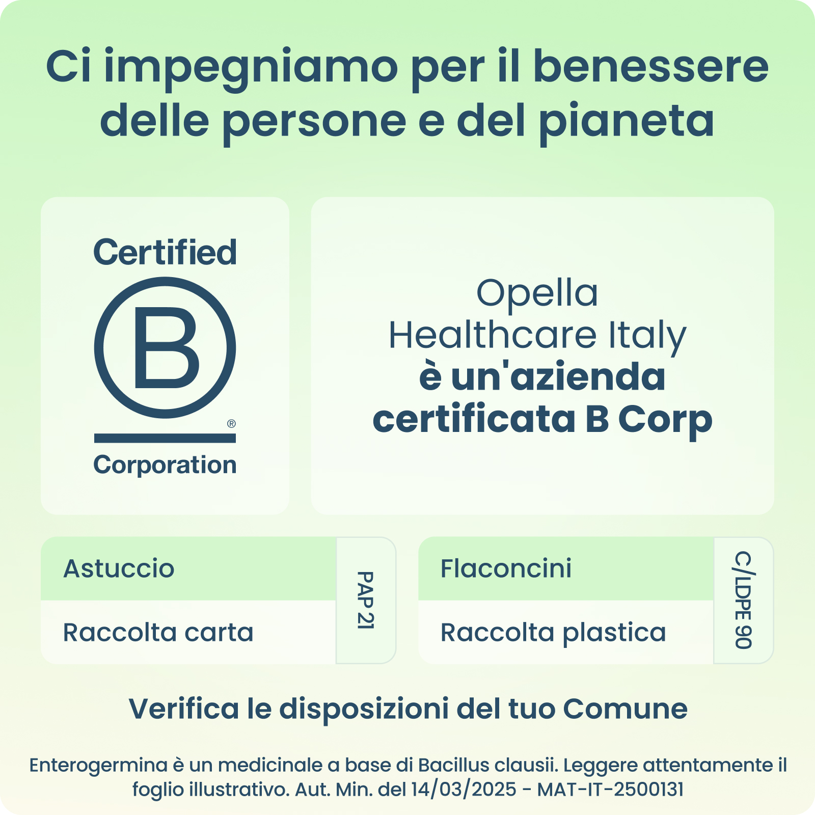 Enterogermina Sospensione Orale - 2 Miliardi - 20 Flaconcini - 5Ml Enterogermina Sospensione Orale - 2 Miliardi - 20 Flaconcini - 5Ml