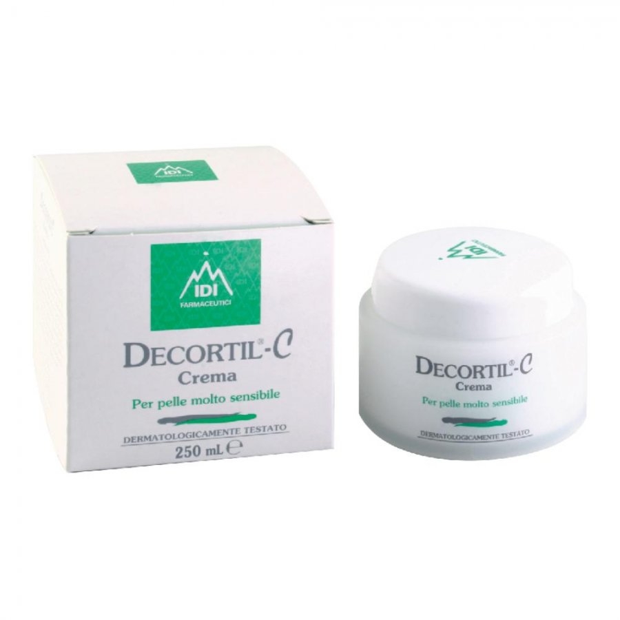 Idi Decortil C Crema Idratante Pelli Molto Sensibili 250 ml