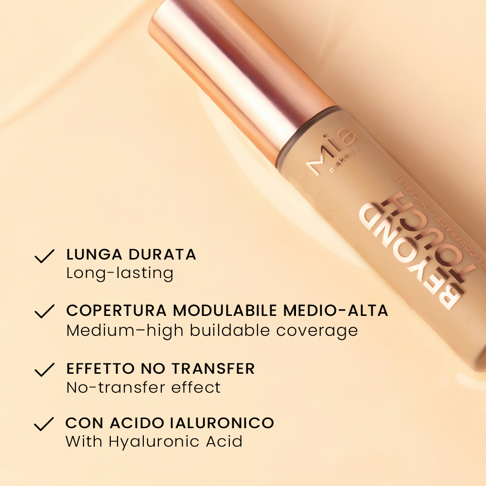 Mia Makeup - Beyond Touch Concealer - Correttore Fluido - Chantilly 