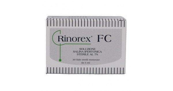 Rinorex FC Soluzione Ipertonica 7% 30 Flaconcini 5 ml