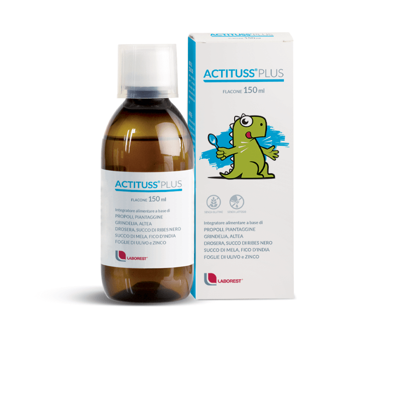 Actituss Plus Integratore per la gola Sciroppo flacone 150ml