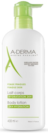 A-DERMA LES INDISPENSABLES Latte Corpo Idratazione 24 h 400 ML