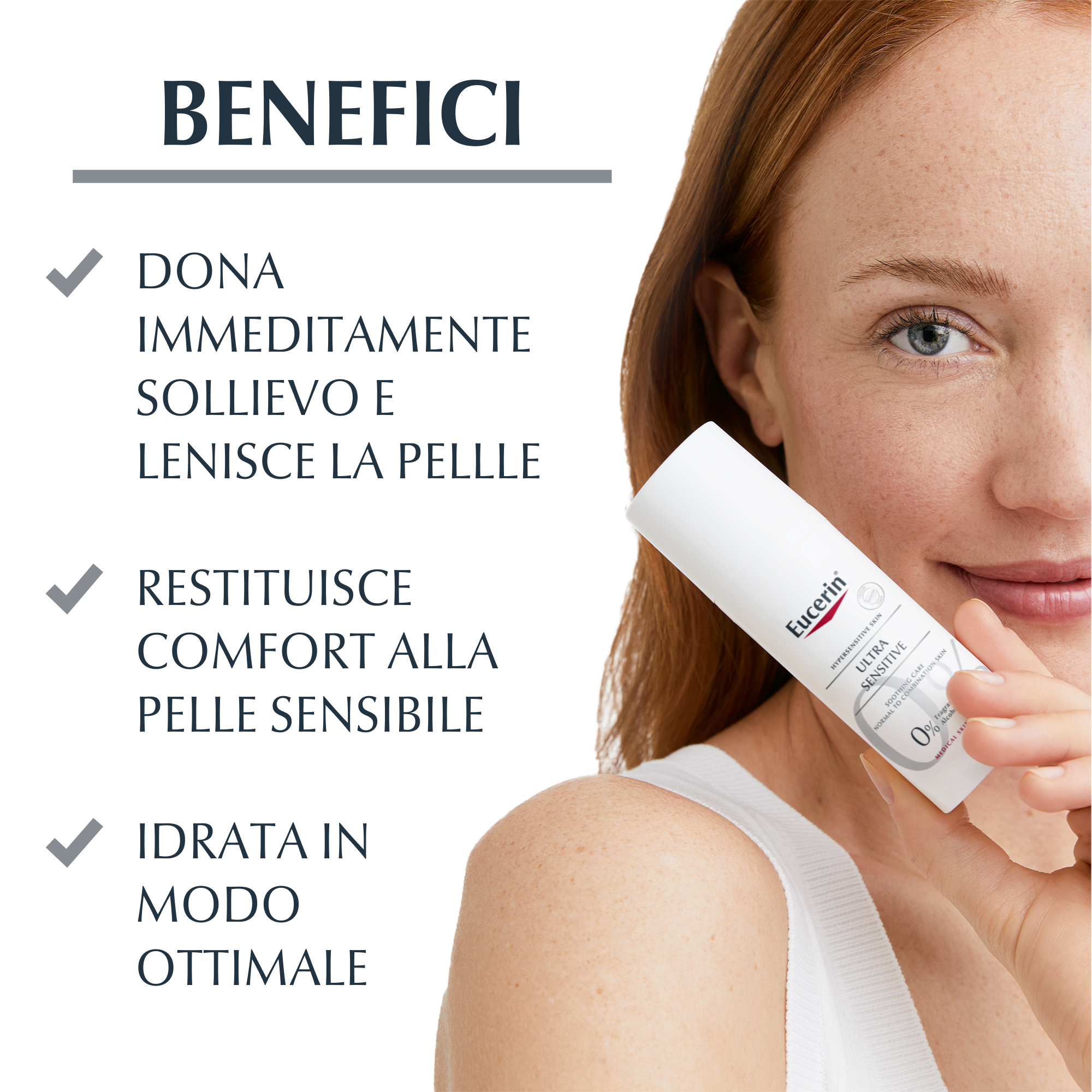 Eucerin UltraSensitive Trattamento Lenitivo Pelle Normale Mista 50 ml Eucerin UltraSensitive Trattamento Lenitivo Pelle Normale Mista 50 ml