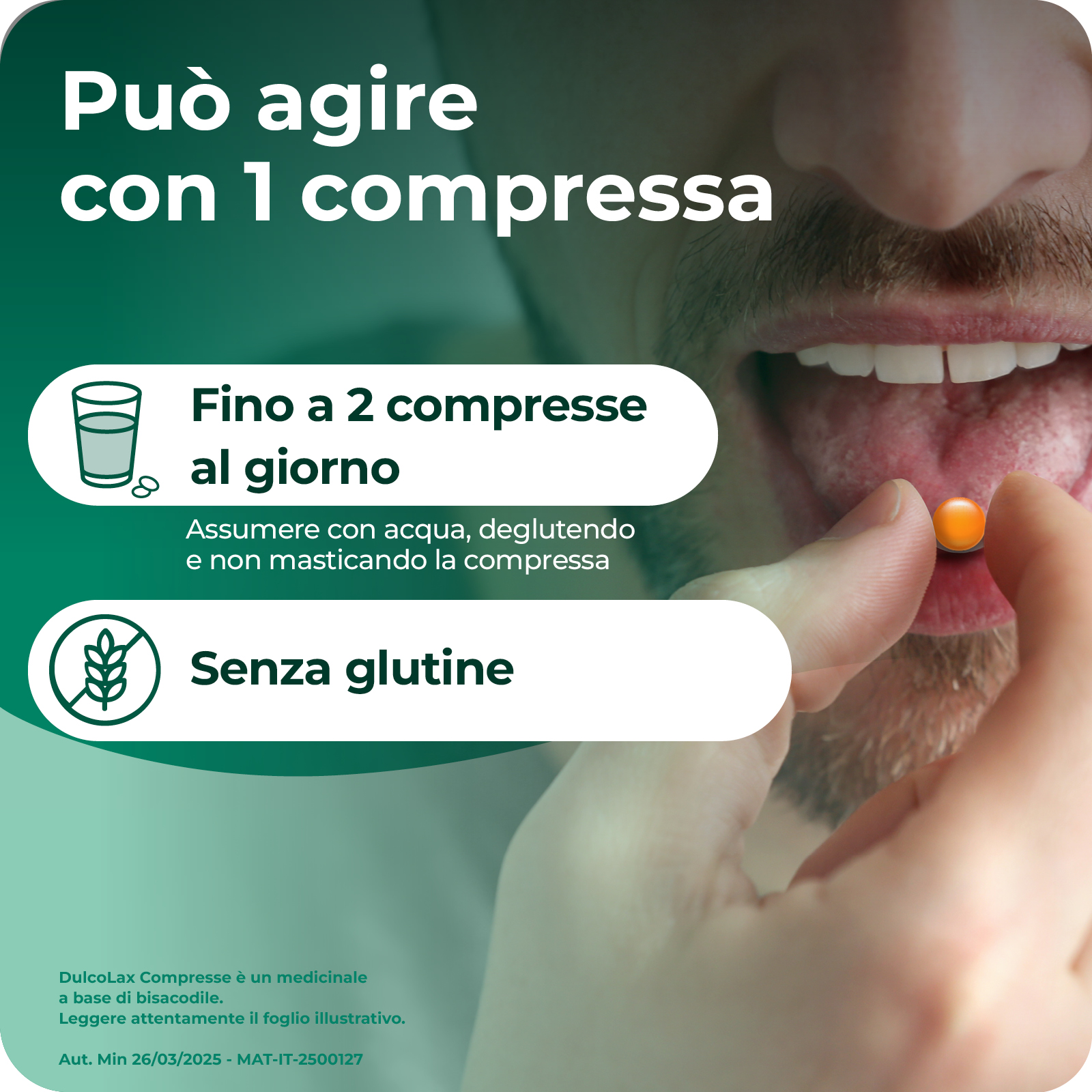 Dulcolax 5 mg 20 Compresse Rivestite - Lassativo In Caso Di Stitichezza Occasionale 