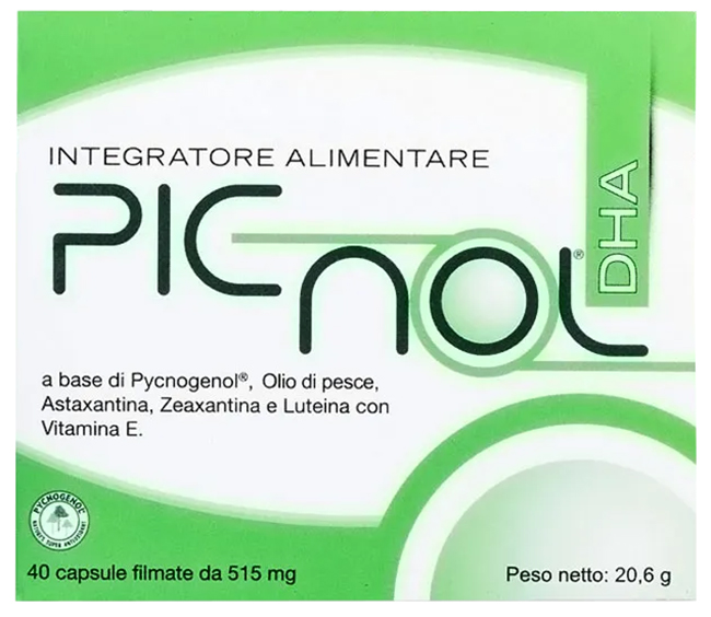 Picnol Dha Integratore Antiossidante 40 Capsule