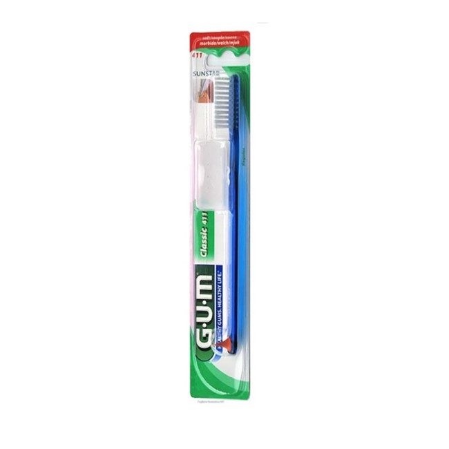 Gum Classic 410 Spazzolino Setole Medie