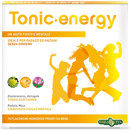 Erba Vita Tonic Energy Integratore Energetico 10 Flaconcini