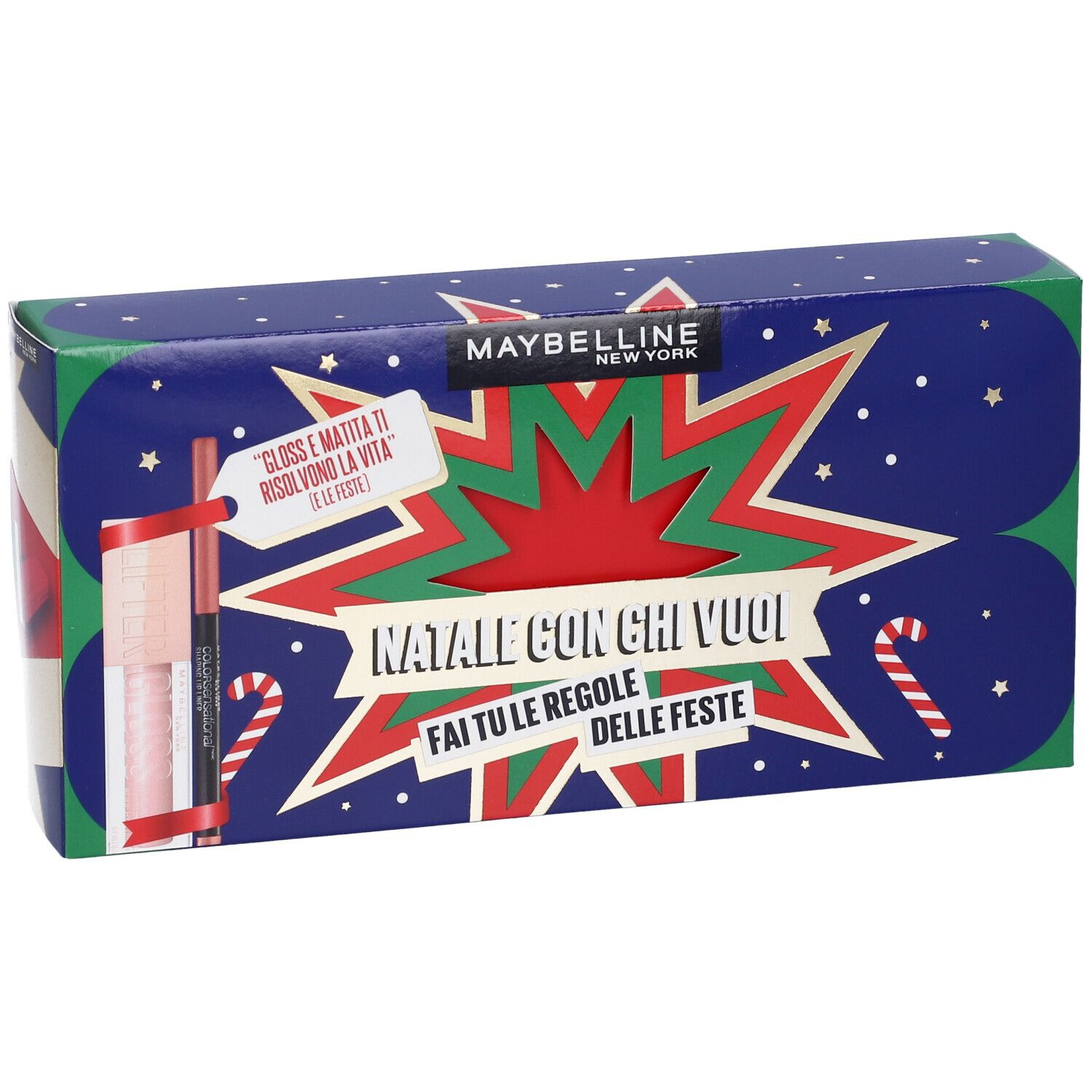 MAYBELLINE XMAS24 M GLOSS+LIN MAYBELLINE XMAS24 M GLOSS+LIN