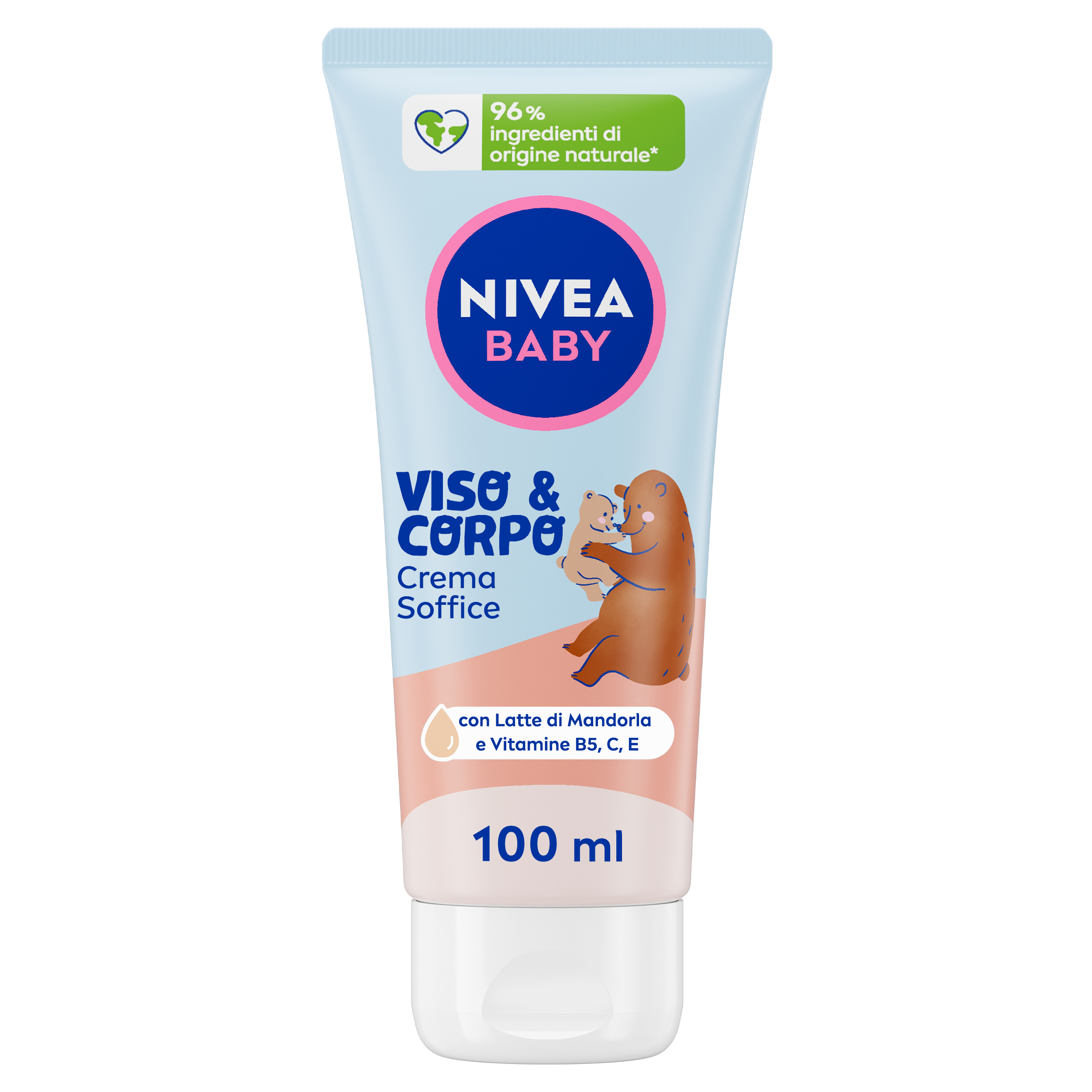 Nivea Baby Viso & Corpo Crema Soffice 100 ml, Crema bambini corpo e viso idratante e nutriente Nivea Baby Viso & Corpo Crema Soffice 100 ml, Crema bambini corpo e viso idratante e nutriente