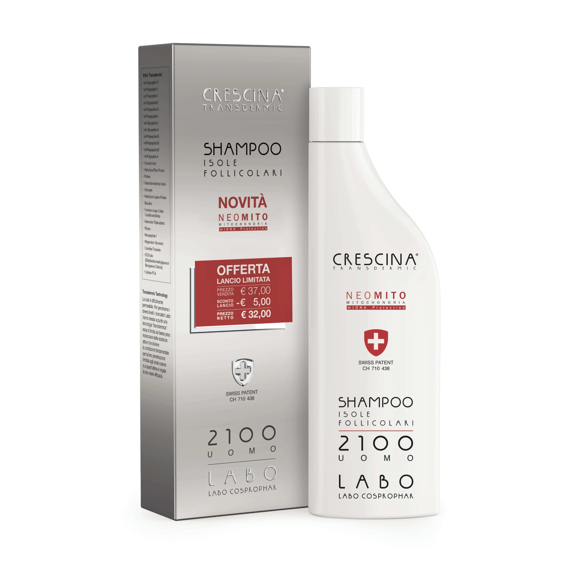 SHAMPOO CRES IF NM2100 U150ML