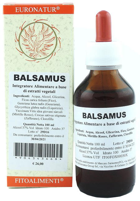 Balsamus Integratore In Gocce 100 ml Balsamus Integratore In Gocce 100 ml